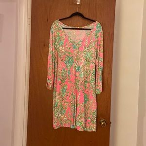 Lilly Pulitzer three quarter length dress